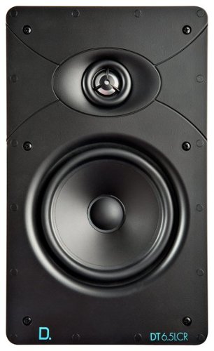 Definitive Technology - DT Series 6.5" 2-Way In-Wall Speaker (Each) - Black