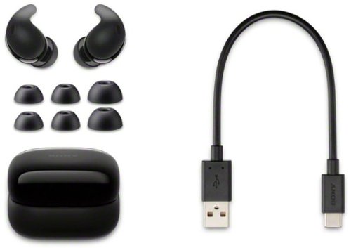 Sony LinkBuds Fit True Wireless Noise Canceling Earbuds - Black SHOP ONLINE