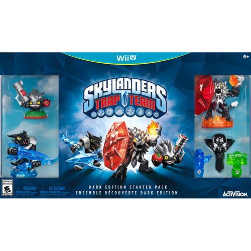  Skylanders Trap Team Dark Edition Starter Pack - Nintendo Wii U