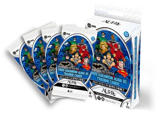2025 Kakawow Aura DC Blaster Trading Card Box (7 Packs) SP