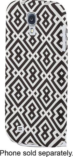  Dynex™ - Case for Samsung Galaxy S 4 Cell Phones - Black/White