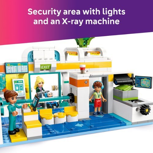 LEGO Friends Heartlake City Airport and Airplane Toy Building Set 42656 WORLDWIDE DELIVERY