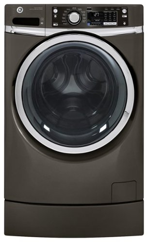  GE - RightHeight 4.5 Cu. Ft. 12-Cycle Front-Loading Washer with Steam