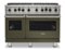 Viking - 48 in. Wide 8 Burner 5-Series Gas Open Burner Range - Martini-Front_Standard
