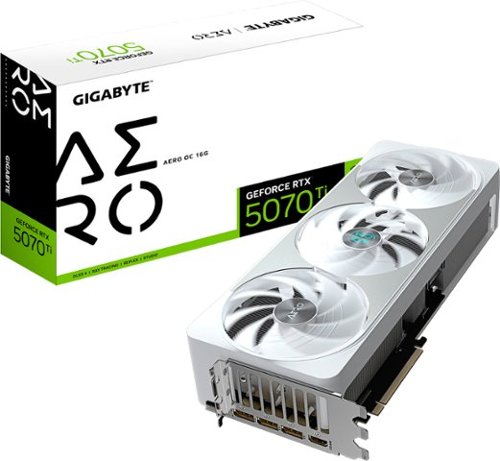 GIGABYTE NVIDIA GeForce RTX 5070 Ti AERO OC 16G GDDR7 PCI Express