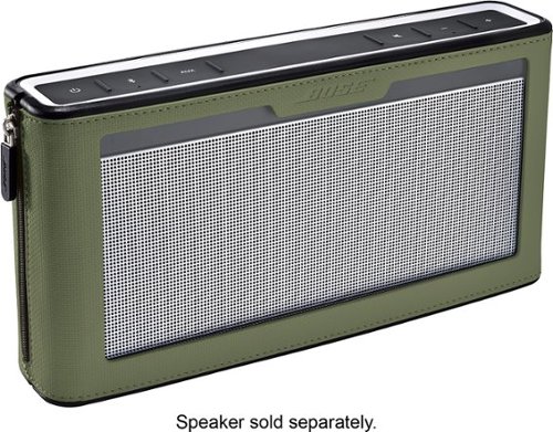 Bose - Bose® SoundLink® III Cover - Olive Green-Front_Standard 