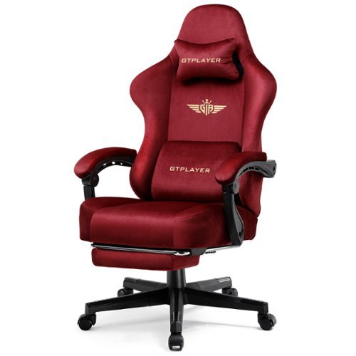 GTPlayer - GT829 Gaming Chair - Red-Front_Standard 