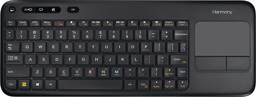 Logitech - Harmony Smart Wireless Keyboard - Black