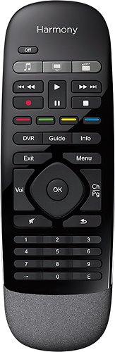  Logitech - Harmony Smart Control 8-Device Universal Remote - Black