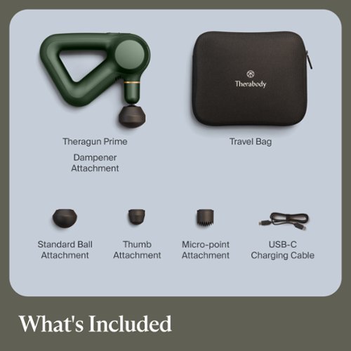 Therabody Theragun Prime Massage Gun (5th Generation) - Adventure Green BUY ONLINE