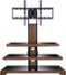 Insignia™ - TV Stand for Most Flat-Panel TVs Up To 50" - Cherry-Front_Standard