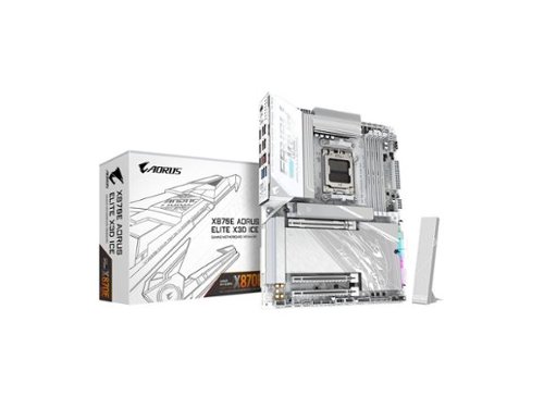 GIGABYTE X870E AORUS ELITE X3D ICE AM5 AMD X870E ATX Motherboard