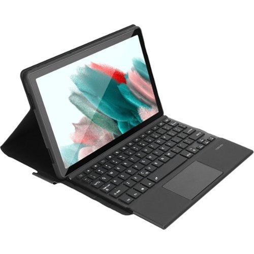 SaharaCase - Keyboard Case for Samsung Galaxy Tab A8 - Black-Angle_Standard 