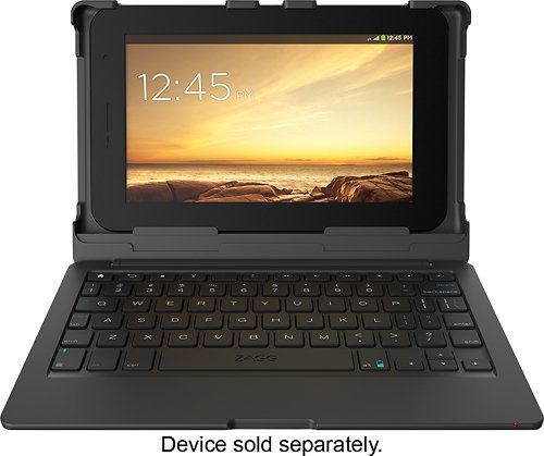  ZAGG - ZAGGkeys Folio Keyboard Case for Most 8&quot; Android Tablets - Black