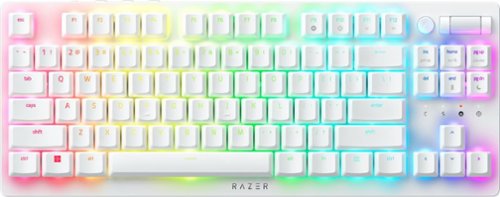 Razer DeathStalker V2 Pro TKL Wireless Optical Linear Switch Gaming Keyboard with Low-Profile Design - White INTERNATIONAL SHIPPING