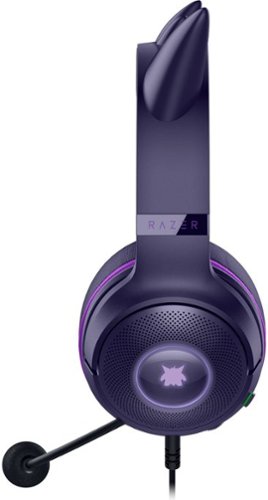 Razer Kraken Kitty V2 Wired Over-the-Ear Gaming Headset for PC, Mac, Nintendo Switch, Steam Deck, Mobile, and Tablet - Pokémon Gengar Edition SHOP ONLINE