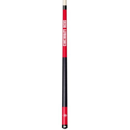 Imperial - Cincinnati Reds Team Color Laser-Etched Cue Stick - Red-Front_Standard 