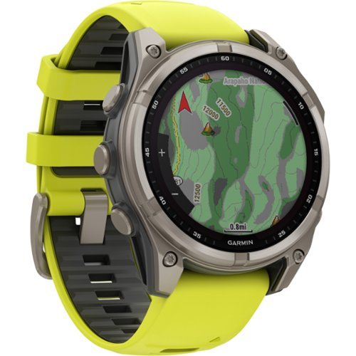 Garmin fēnix 8 Solar Sapphire GPS Smartwatch 47mm Fiber-reinforced polymer - Titanium WHERE TO BUY