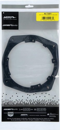 Metra Speaker Adapter Plate for Mitsubishi 1999-2012 (2-Pack) - Black SHOP ONLINE