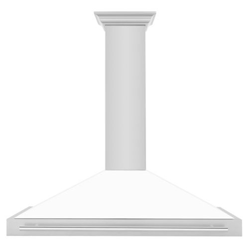 ZLINE - 48 inches - Externally Vented - Wall Range Hood - White Matte