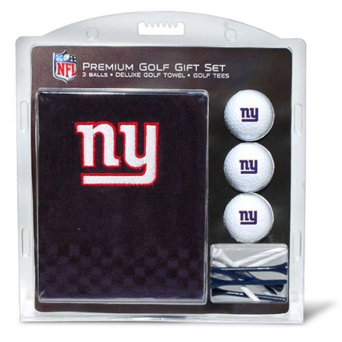 Team Golf - New York Giants Embroidered Golf Gift Set - Multicolor-Front_Standard 
