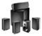 Definitive Technology - ProCinema 600 5.1-Channel Home Theater Speaker System - Black-Front_Standard 