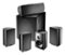 Definitive Technology - ProCinema 600 5.1-Channel Home Theater Speaker System - Black-Front_Standard