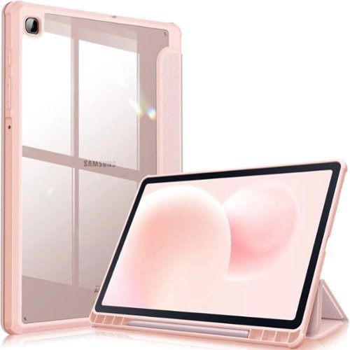 Kitcheniva - Shockproof Hybrid Slim Case For Samsung Galaxy Tab S6 Lite 2024/2022 Lightweight 10.4" - Rose Gold-Front_Standard 