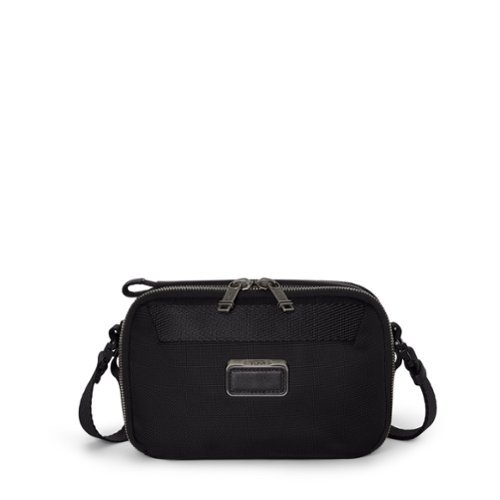 TUMI Alpha Bravo Mayport Clutch Crossbody Messenger Bag - Black INTERNATIONAL SHIPPING