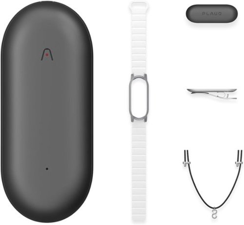 PLAUD - NotePin Memory Capsule Smart AI Voice/Audio Recorder - Exclusive Bundle - Cosmic Grey