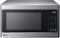 LG - 1.5 Cu. Ft. Mid-Size Microwave - Stainless steel-Front_Standard 
