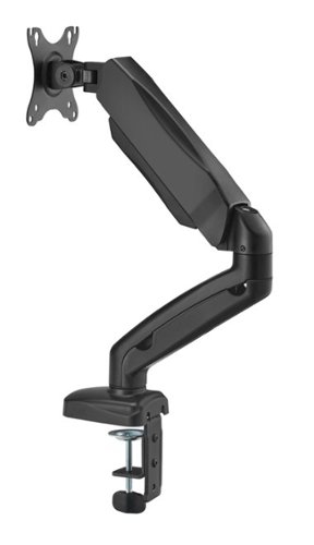 ACGAM MAS-1S Economy Single Screen Spring-Assisted Monitor Arm - Black