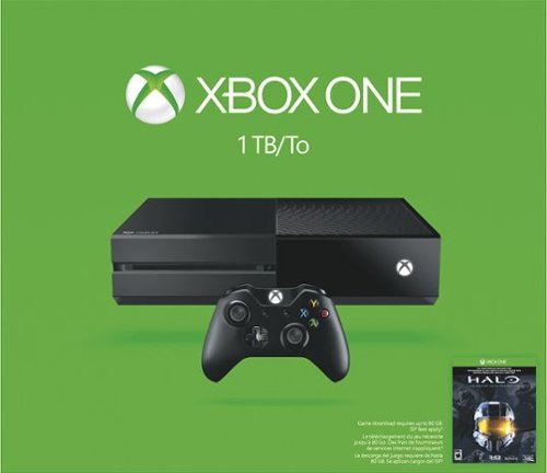  Microsoft - Xbox One 1TB Halo: The Master Chief Collection Bundle - Black