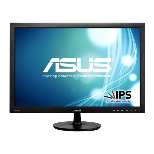 ASUS - 24.1" IPS LED HD Monitor - Black