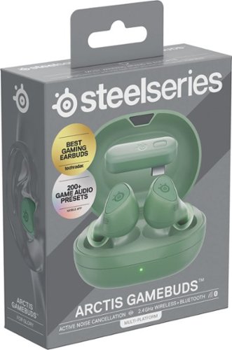 SteelSeries Arctis GameBuds True Wireless In-Ear Earbuds with 2.4GHz/Bluetooth for PS5/PS4, PC, Switch and Switch 2 - Matcha BUY IN AUSTRALIA
