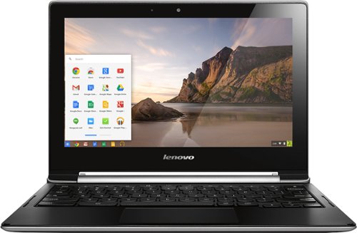  Lenovo - 2-in-1 11.6&quot; Touch-Screen Chromebook - Intel Celeron - 2GB Memory - 16GB Solid State Drive - Silver