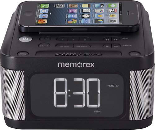  Memorex - Alarm Clock Radio - Black