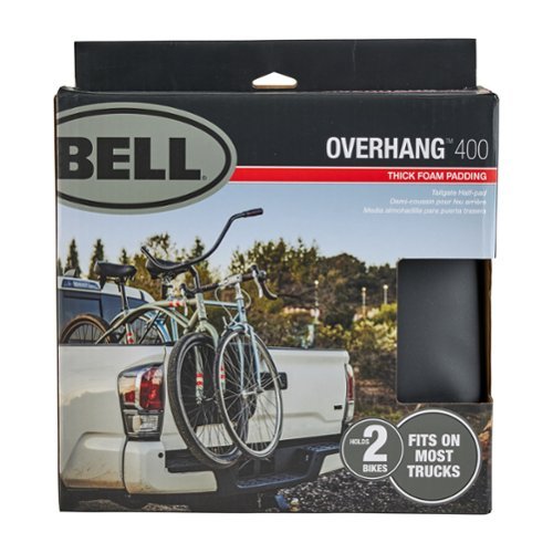Bell Overhang 400 Tailgate Half Pad for Bike and Scooter - Black WORLDWIDE DELIVERY