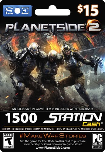 Sony - $15 SOE All-in-One POSA Card-Front_Standard 