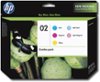 HP - 02 4-Pack Cyan/Magenta Original Ink Cartridges - Black/Cyan/Magenta/Yellow-Front_Standard