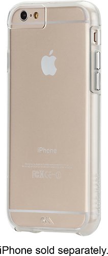  Case-Mate - Naked Tough Case for Apple® iPhone® 6 and 6s - Clear