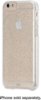 Case-Mate - The Glam Collection Sheer Glam Case for Apple® iPhone® 6 and 6s - Clear/Champagne-Front_Standard
