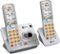 AT&T - EL52203 DECT 6.0 Expandable Cordless Phone System with Digital Answering System - Silver-Angle_Standard