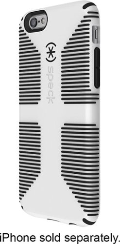  Speck - Candyshell Grip Case for Apple® iPhone® 6 and 6s - White/Black