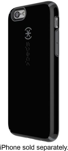  Speck - Candyshell Case for Apple® iPhone® 6 and 6s - Black/Gray