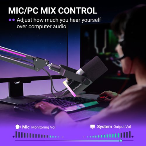 FIFINE XLR/USB Gaming Dynamic Microphone with RGB Boom Arm Stand for Podcast Recording, Compatible with PC/PS4/PS5 - Black HOW TO BUY