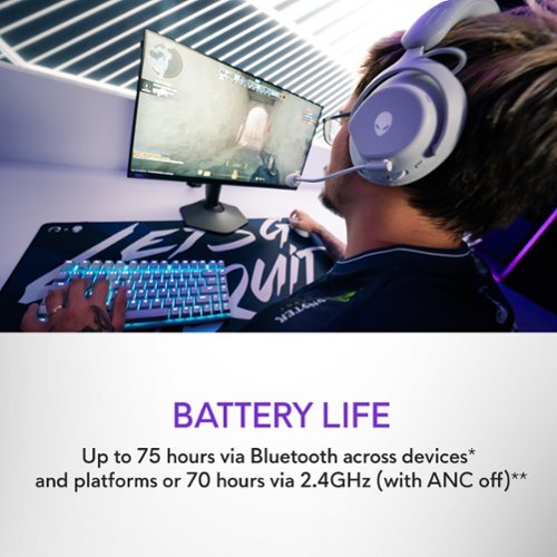 Alienware Pro Wireless Gaming Headset for PC, PS5, PS4, Switch and Mobile - Lunar Light BUY IN DUBAI
