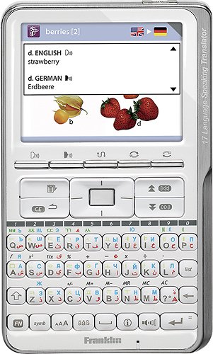 Franklin - Linguist 17-Language Speaking Translator - White-Front_Standard 