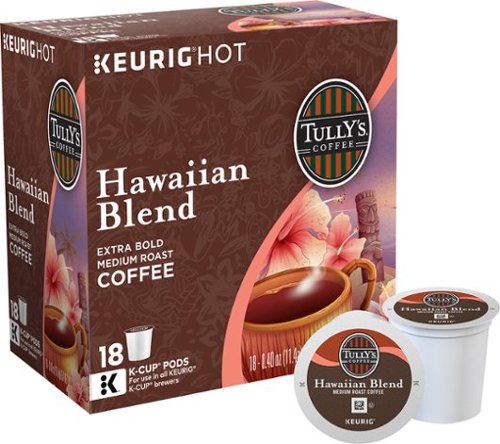  Tully's - Hawaiian Blend K-Cup Pods (18-Pack)