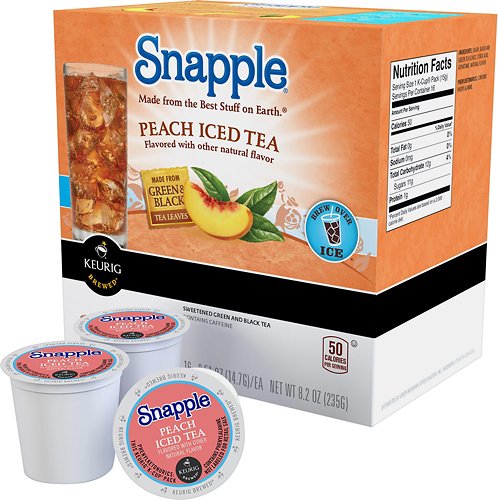  Keurig - Snapple Peach Iced Tea K-Cups (16-Pack)